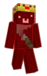 black and stiletto Minecraft skin — Classic model — first worn by FYRIIX