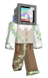 NickBread's Minecraft skin wearing the Migrator cape