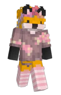Front of ThxS1lv3rFox's skin