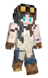 xReRe's Minecraft skin wearing the Migrator cape