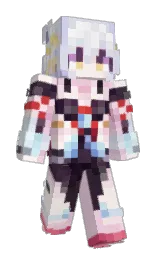 bleached cedar and linen Minecraft skin — Slim model