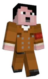 ApoIIo99's Minecraft skin wearing the Migrator cape