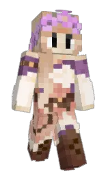 tan and linen Minecraft skin — Slim model