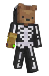 Front of HelllSent's skin
