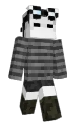 Ceres420's Minecraft skin wearing the Twisted cape