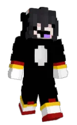 CassDrowned's Minecraft skin wearing the Menace cape