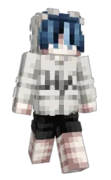 westar and timberwolf Minecraft skin — Slim model — first worn by apinwoe