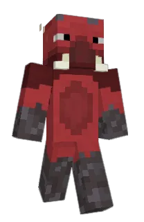 Front of sceora's skin