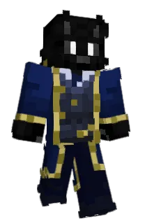 Front of Flamesol's skin