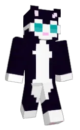 Babylonia's Minecraft skin wearing the Migrator cape