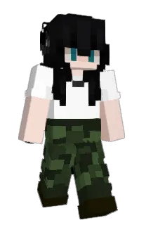 Front of doggirlinspace's skin
