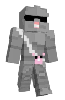 Front of Uilaa's skin