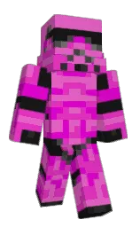 orchid and cerise Minecraft skin — Classic model