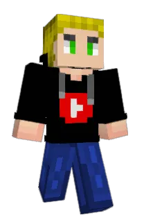 Front of EmeraldMXR's skin