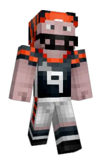 Front of Minecraft skin