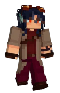 Front of SimplyCrow's skin