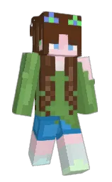 nyxiefae's Minecraft skin wearing the 15th Anniversary cape