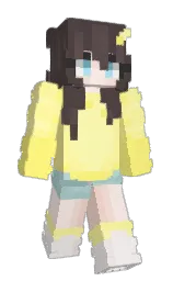 Yuddhh's Minecraft skin wearing the Pan cape