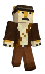 walnut and sambuca Minecraft skin — Classic model — first worn by Doges_Are_Cool