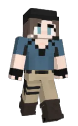 Slim Minecraft skin