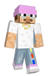 Front of Patyczekman's skin
