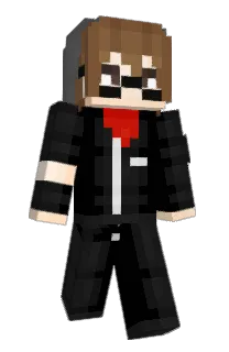 Front of infernoShape's skin