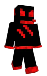 cm0's Minecraft skin wearing the Menace cape