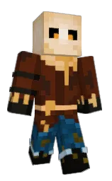 cioccolato and bronze Minecraft skin — Classic model — first worn by ExpertDummie