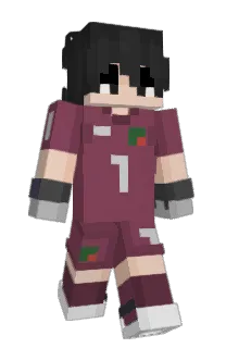 Front of Iriazz's skin