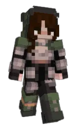 Slim Minecraft skin