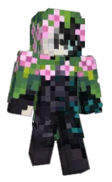 Slim Minecraft skin