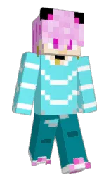 spray and blue lagoon Minecraft skin — Slim model — first worn by Iro_Dragon