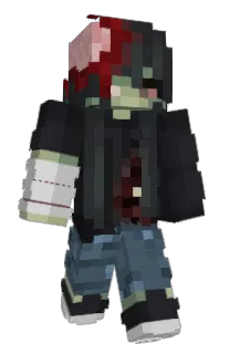 Front of KishiFAM's skin