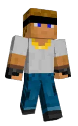 CleanYourBong's Minecraft skin wearing the Migrator cape