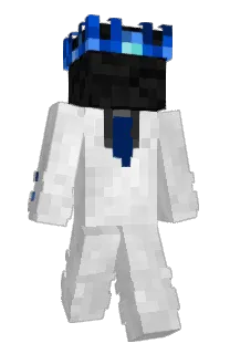 Front of qstronaut's skin