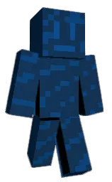 blue whale and blue zodiac Minecraft skin — Classic model