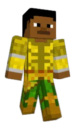 black and corn harvest Minecraft skin — Classic model