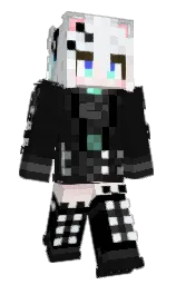 cod gray and black Minecraft skin — Slim model
