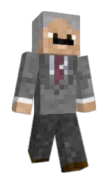 boulder and dove gray Minecraft skin — Slim model