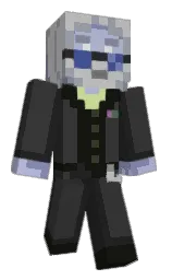 TheStrong001's Minecraft skin wearing the Mojang Office cape