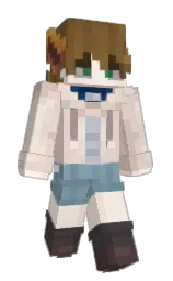 dust storm and seashell peach Minecraft skin — Slim model