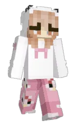 Annalise_LOL's Minecraft skin wearing the Migrator cape