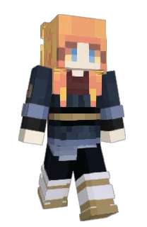 Front of Craiphonee's skin