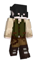 almond and sapling Minecraft skin — Slim model — first worn by AnaoIncredulo01