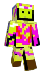 black and corn harvest Minecraft skin — Slim model