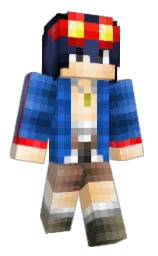 NoEunHa's Minecraft skin wearing the Migrator cape