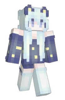 Front of Zra's skin