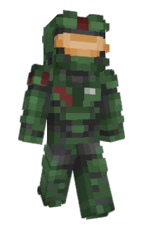 Front of Johhney's skin