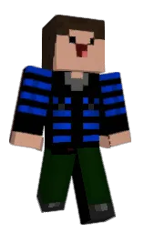 black and eternity Minecraft skin — Classic model — first worn by SchiggyNo1