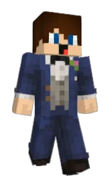 rhino and pickled bluewood Minecraft skin — Slim model — first worn by MrBlue648